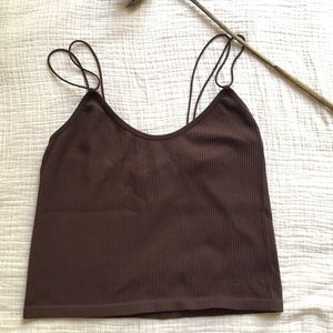 Zara Spaghetti Crop Top